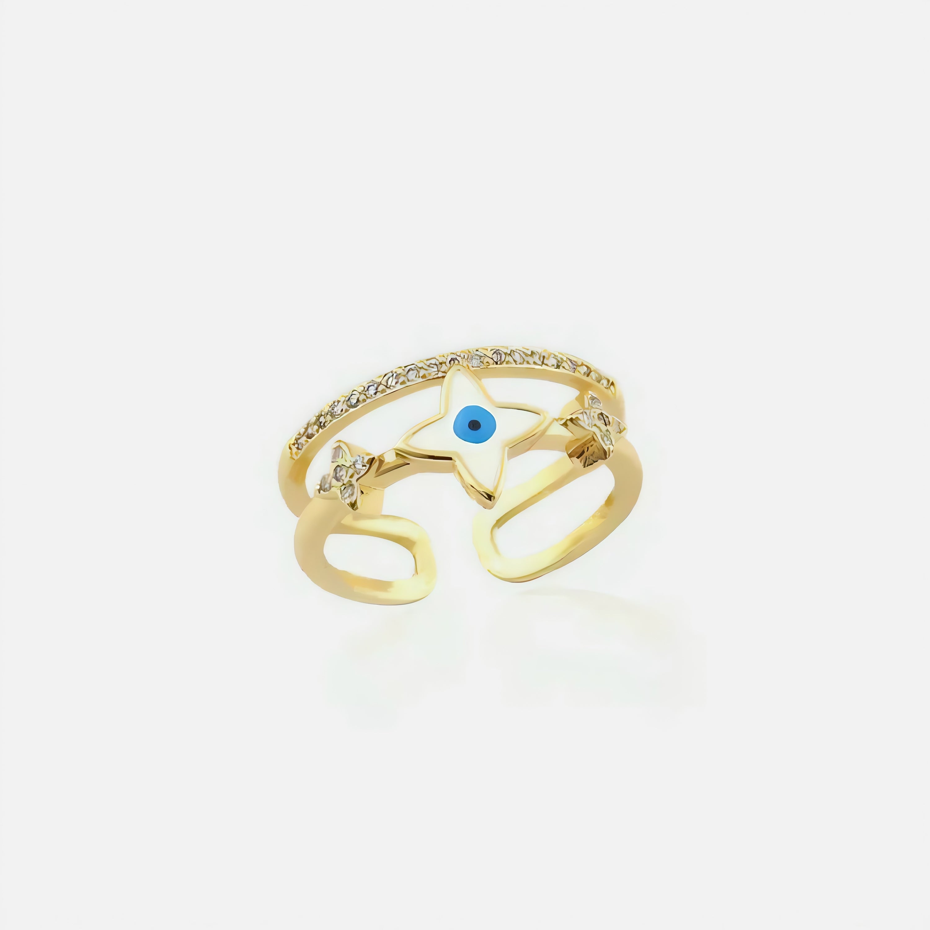 Evil Eye Ring | Anti Tarnish