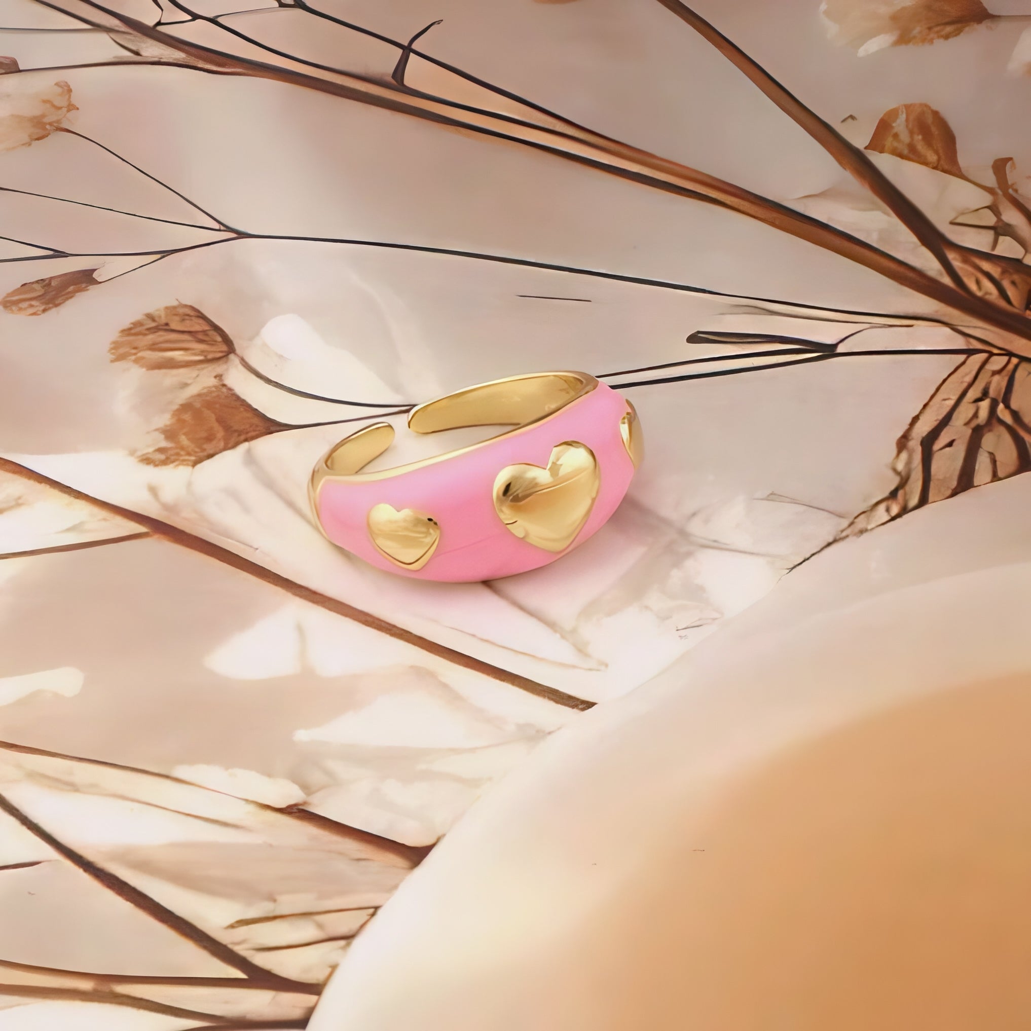 Enamel Frenzy Ring | Anti Tarnish