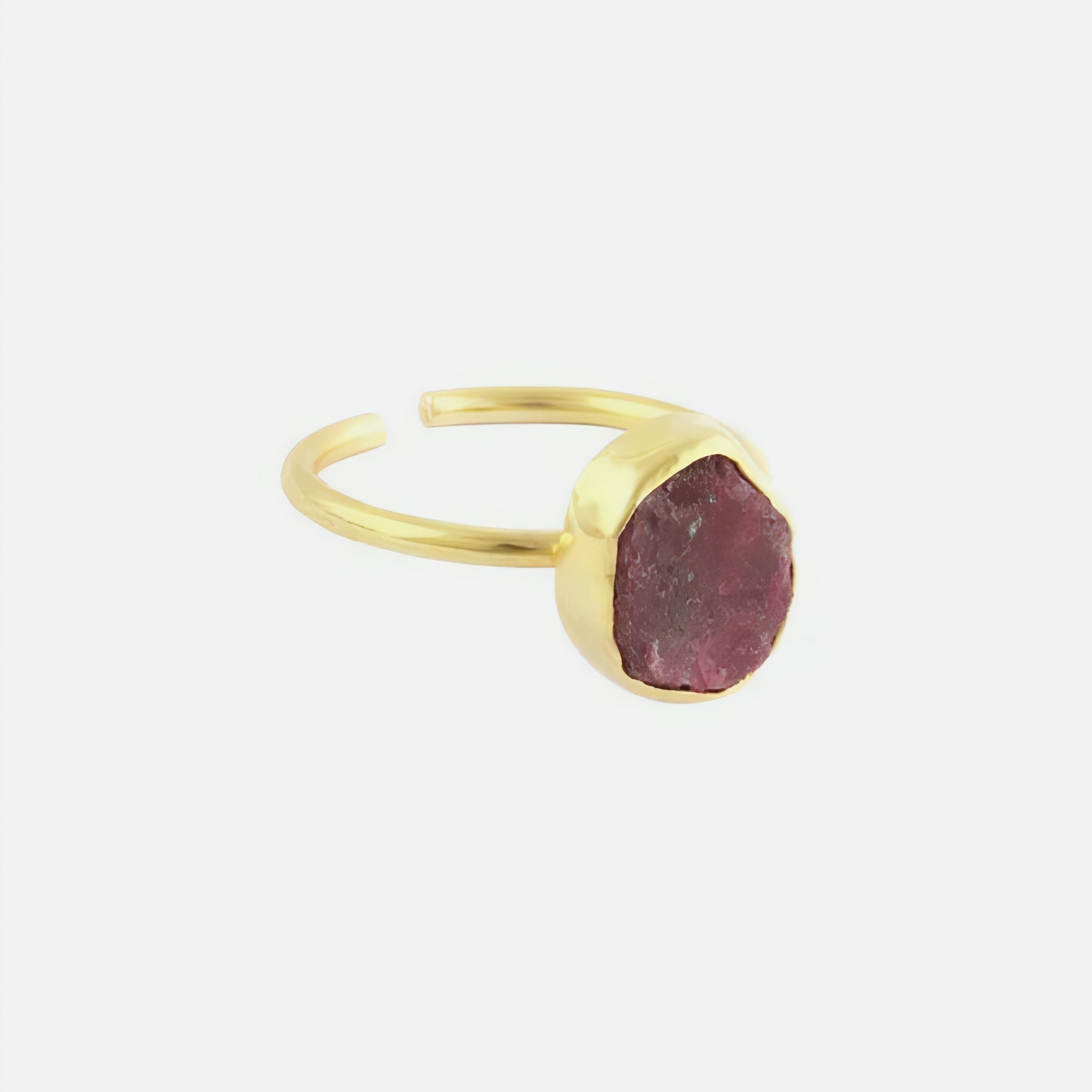 Ruby Spark | Minimalist Rings | 18KT Gold Plated