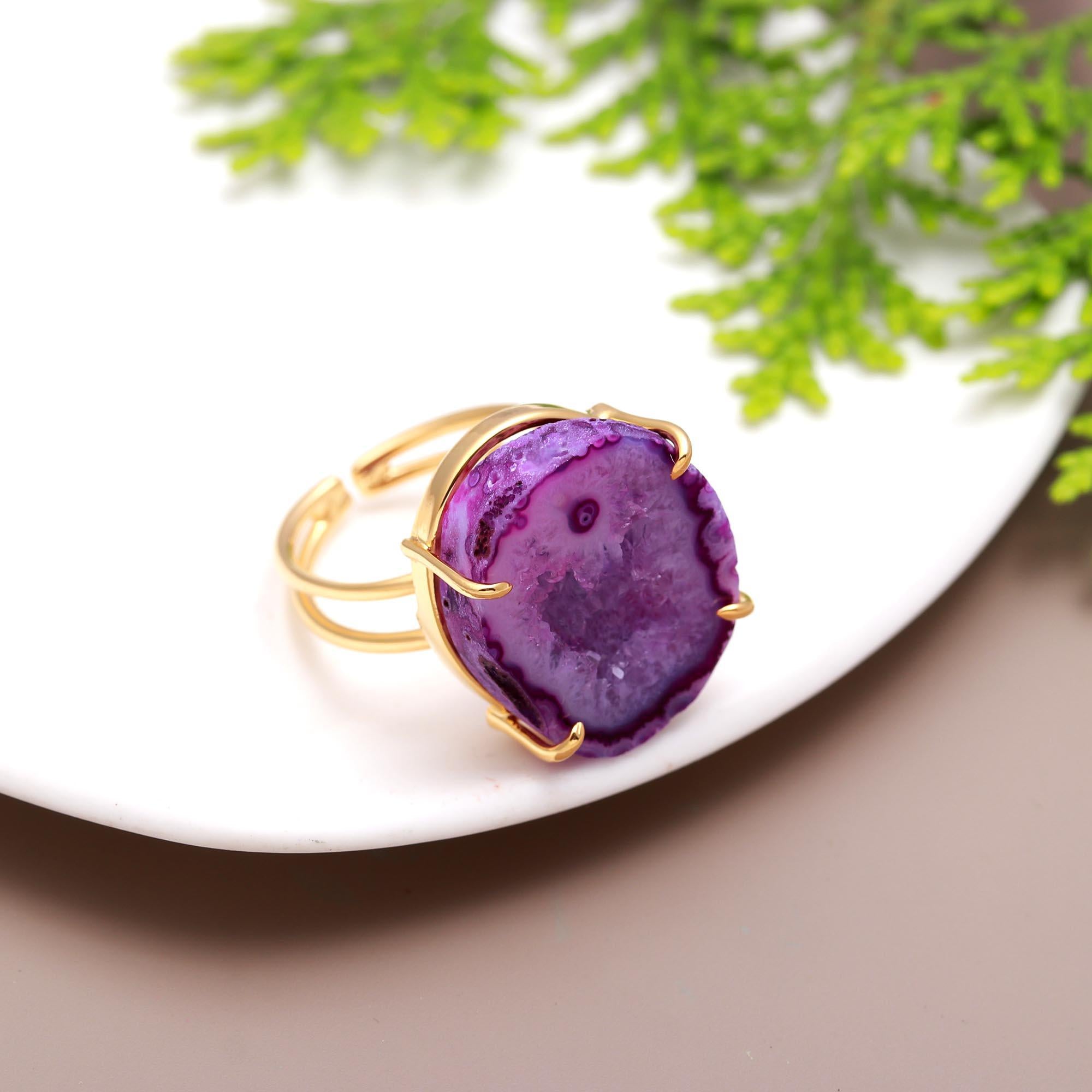 Dazzling Sensation | Open adjustable rings