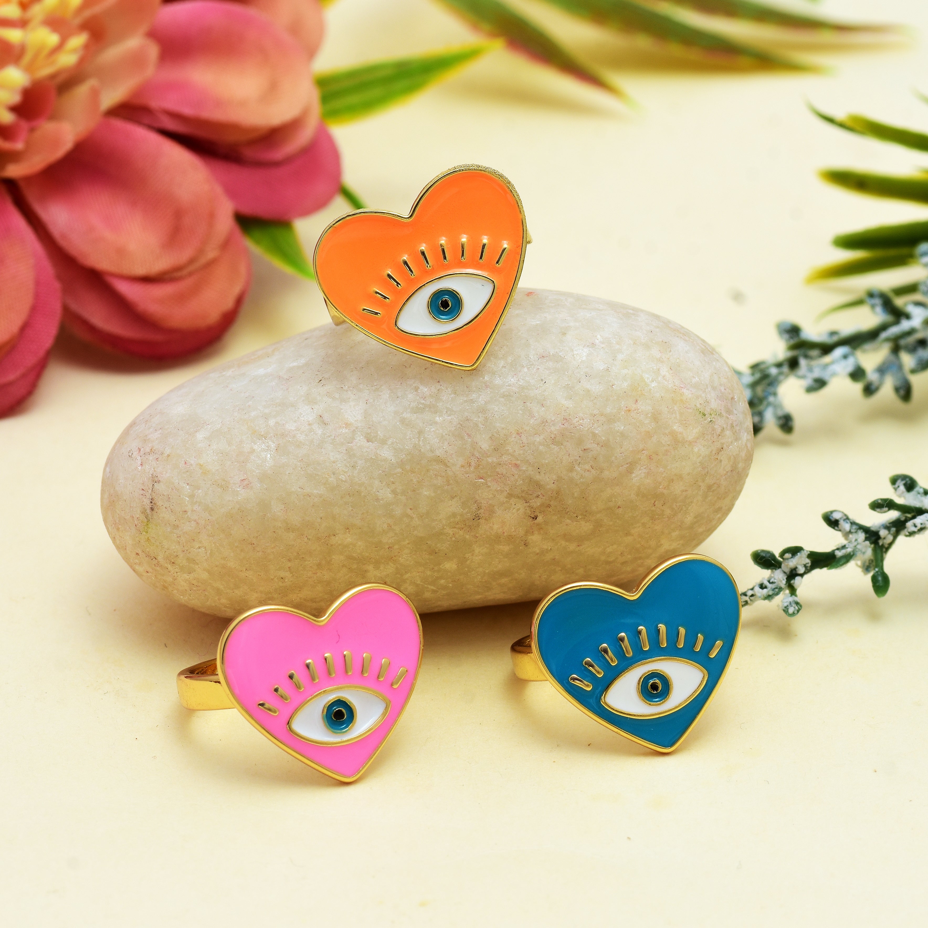 Eyelash Enamel Rings | Anti Tarnish