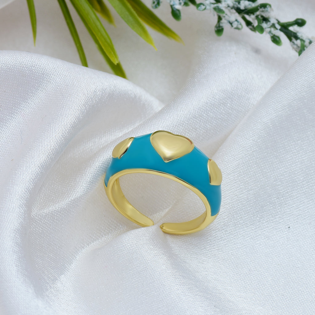 Enamel Frenzy Ring | Anti Tarnish