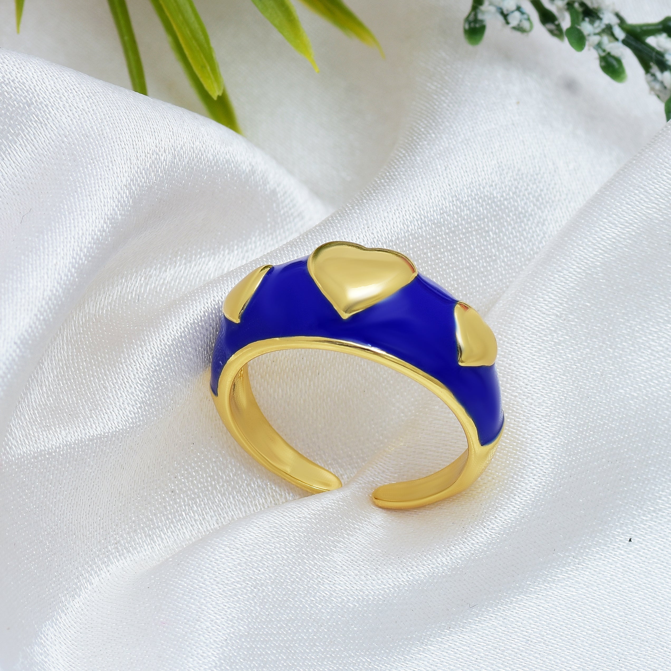 Enamel Frenzy Ring | Anti Tarnish
