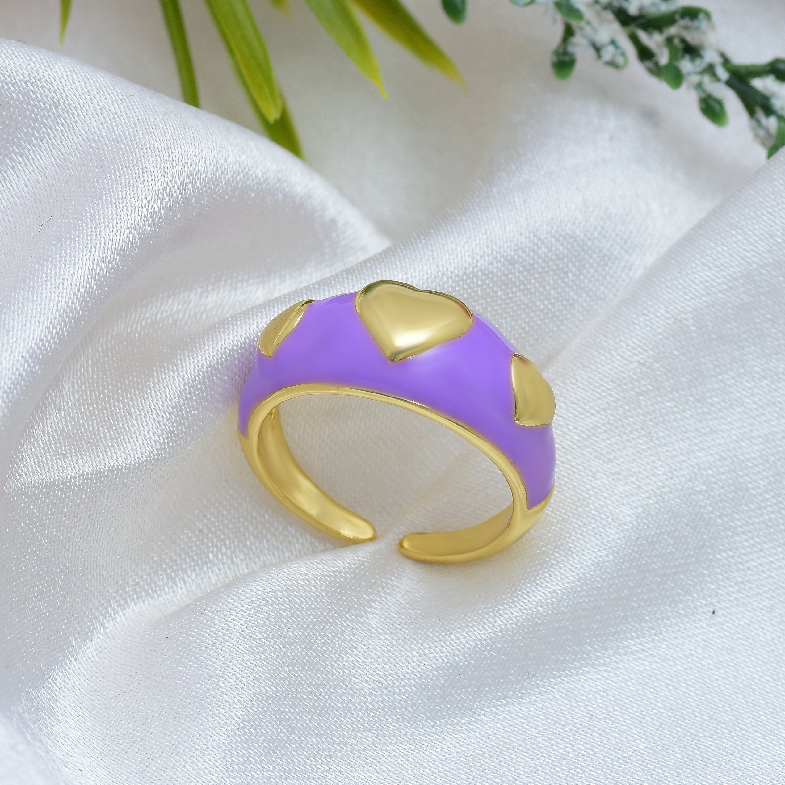 Enamel Frenzy Ring | Anti Tarnish