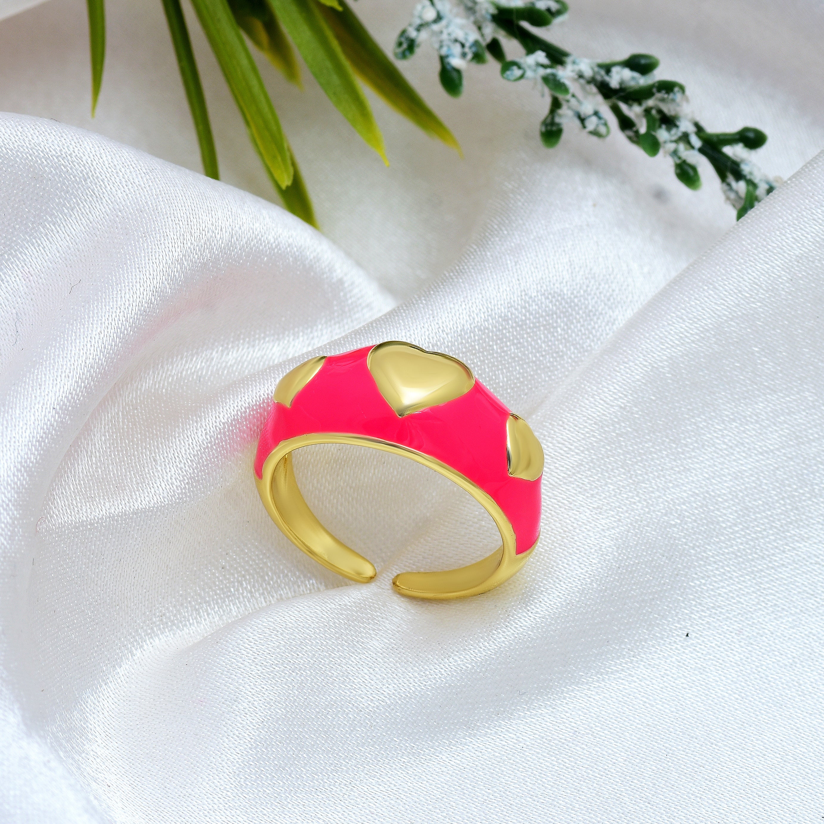 Enamel Frenzy Ring | Anti Tarnish