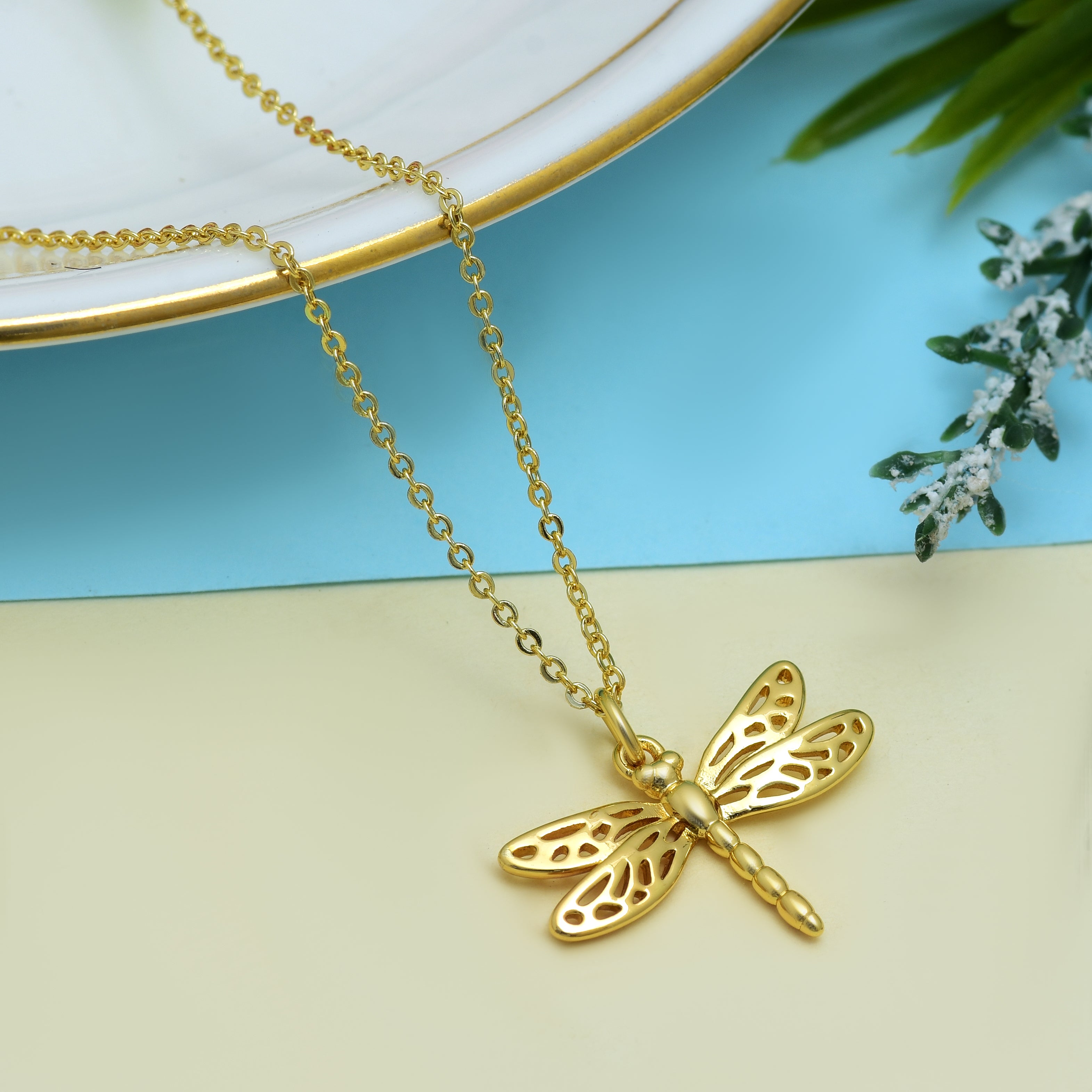 Dragonfly Pendant | Anti Tarnish