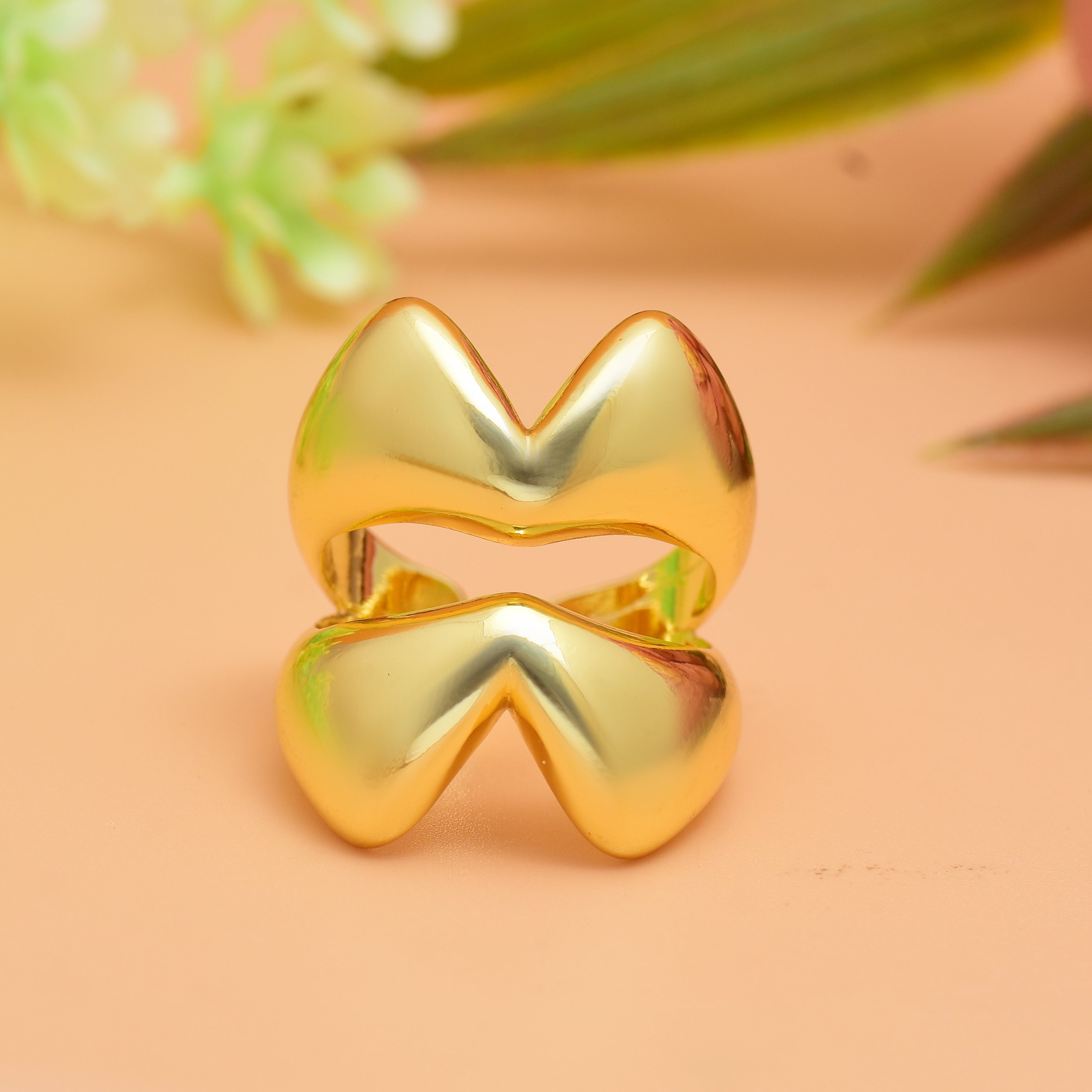 Golden Gala Ring |Anti Tarnish