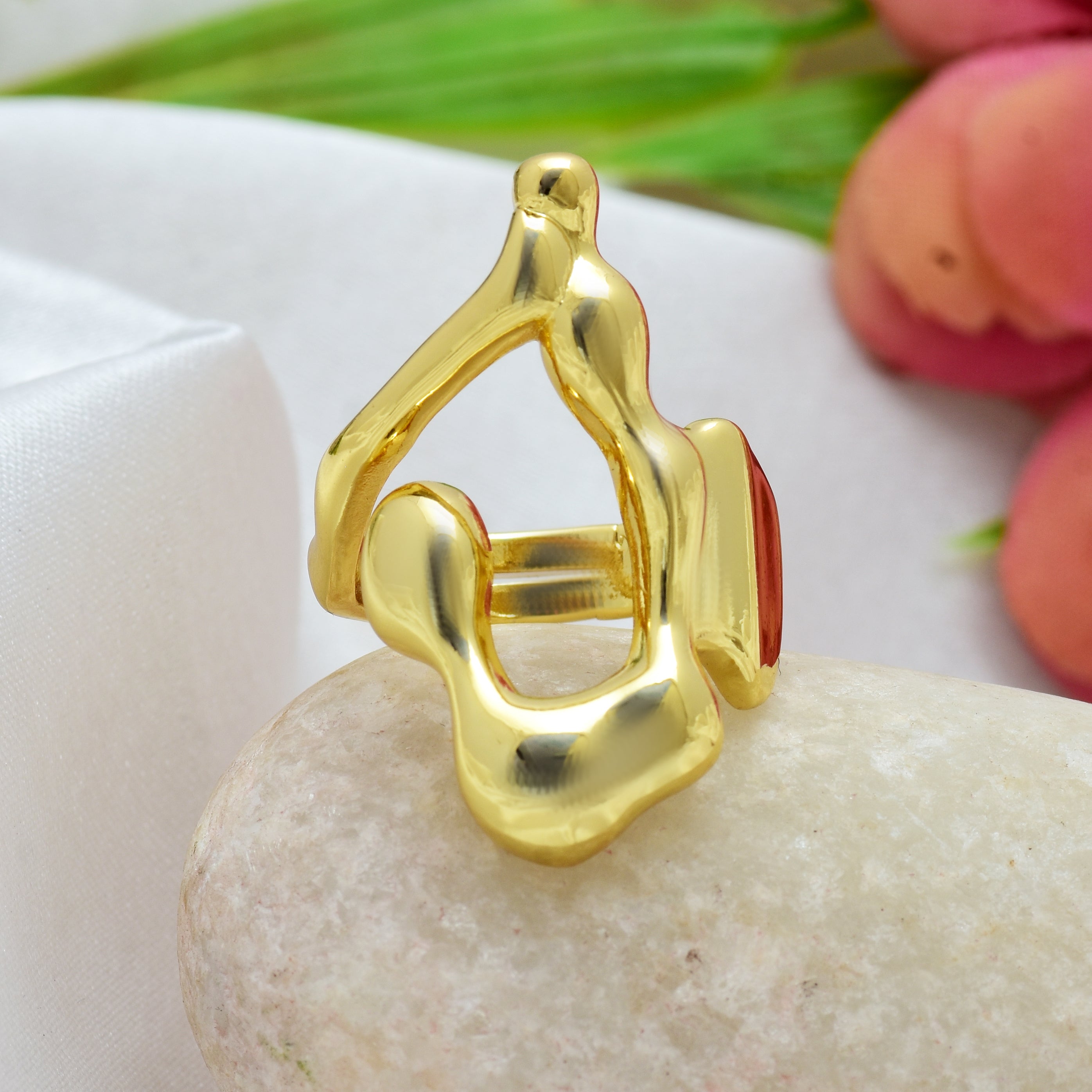Sculptural Ring |Anti Tarnish