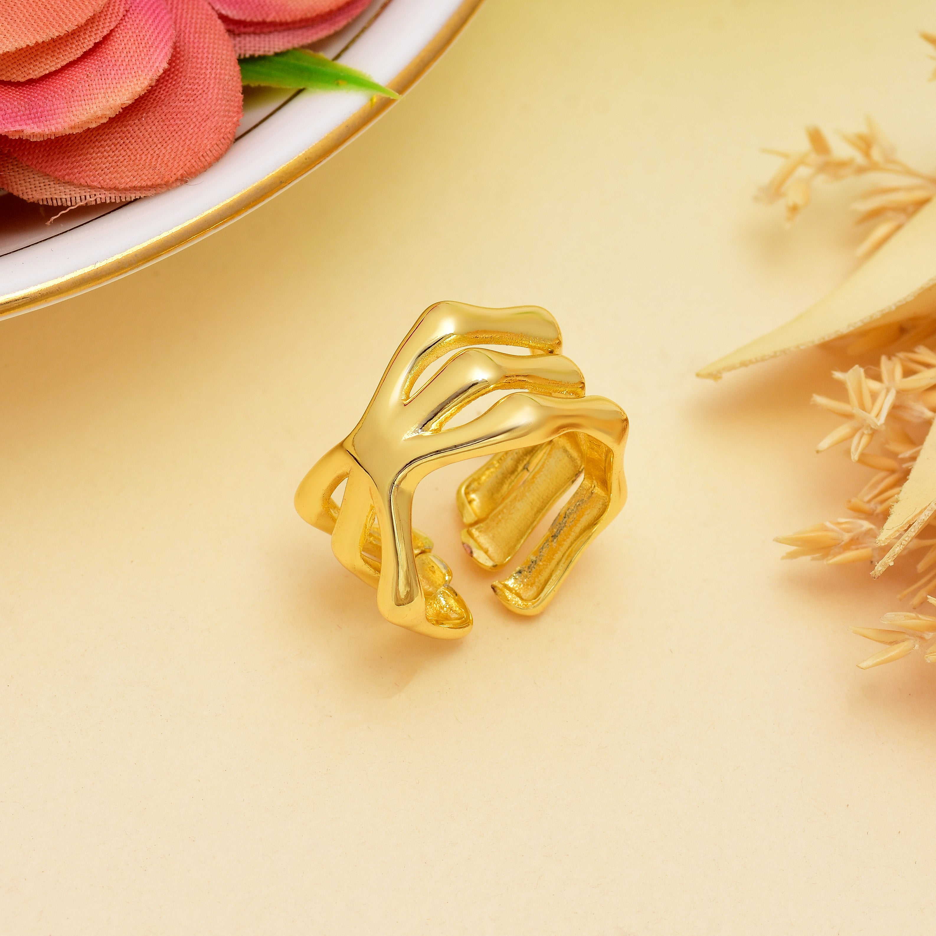 Whimsy Wheel Ring | Anti Tarnish