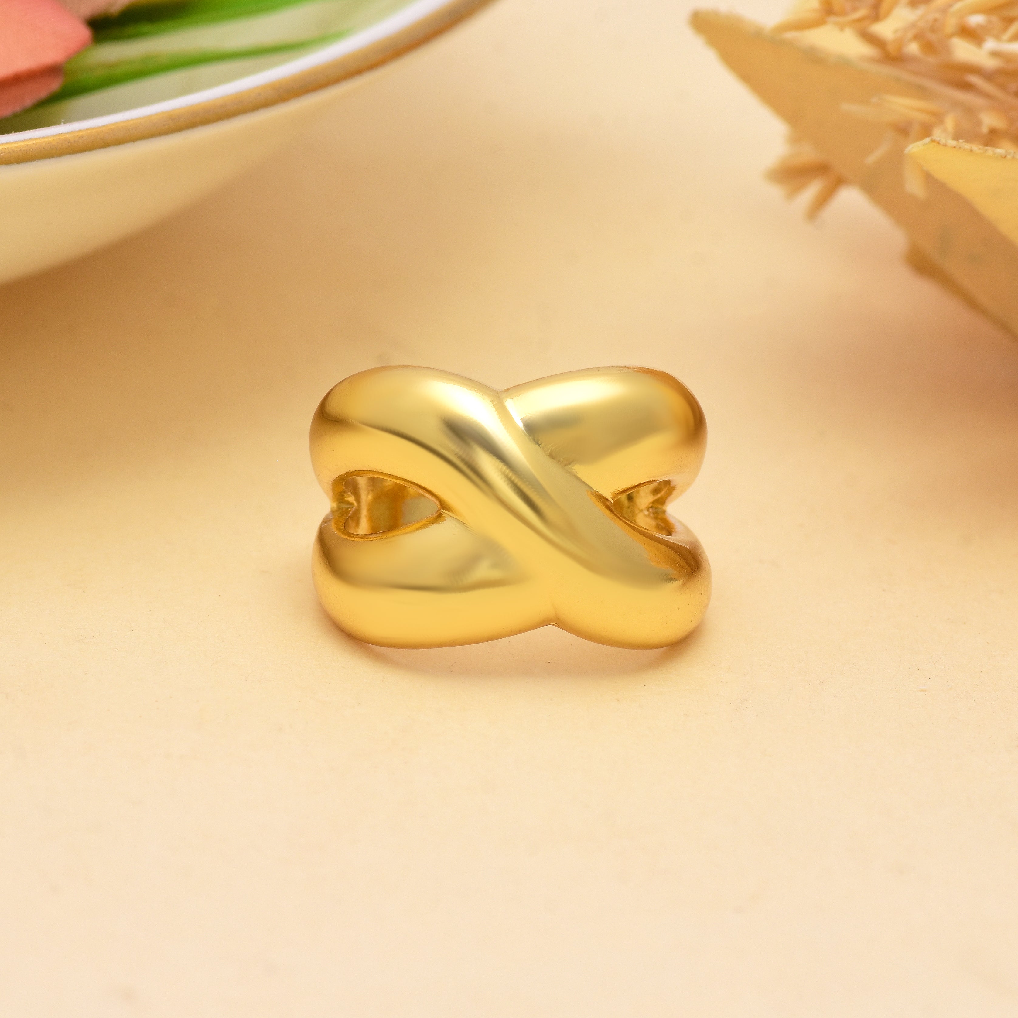 Twisted Knot Ring | Anti Tarnish