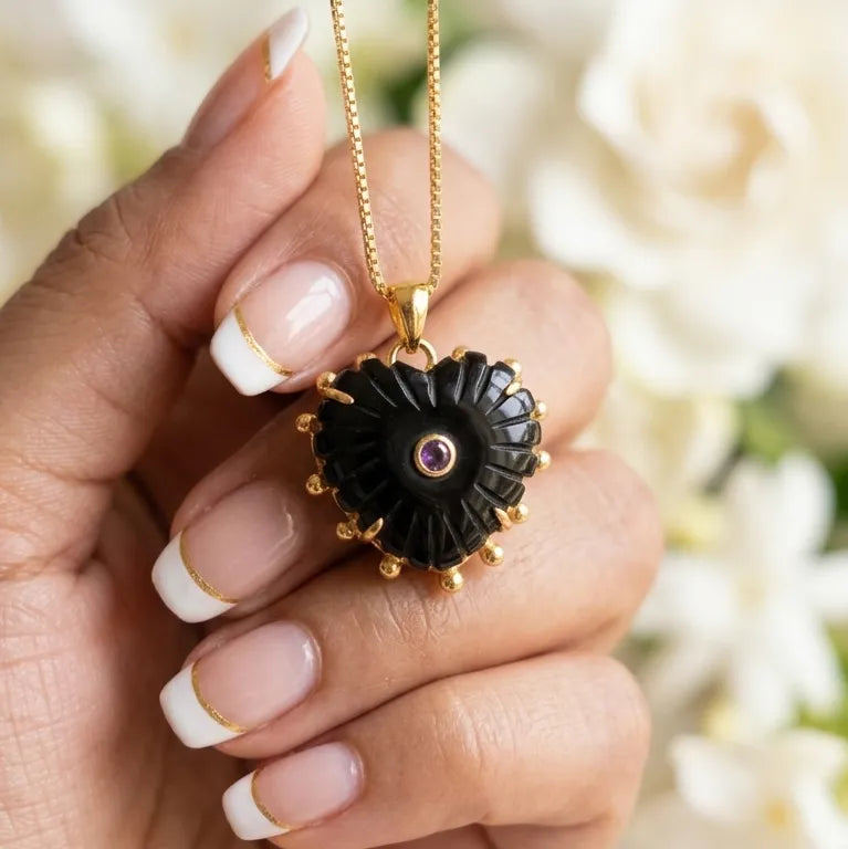 Signature Grace | 18 KT Gold Plated Pendant With Chain