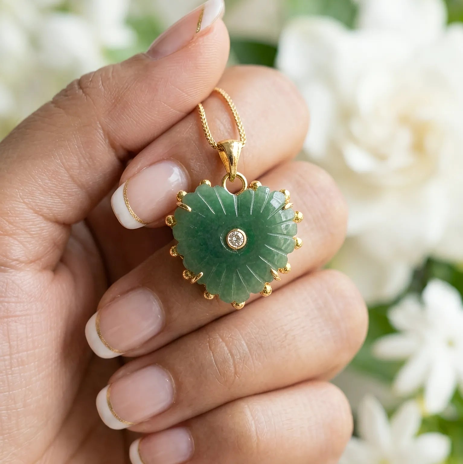 Signature Grace | 18 KT Gold Plated Pendant With Chain