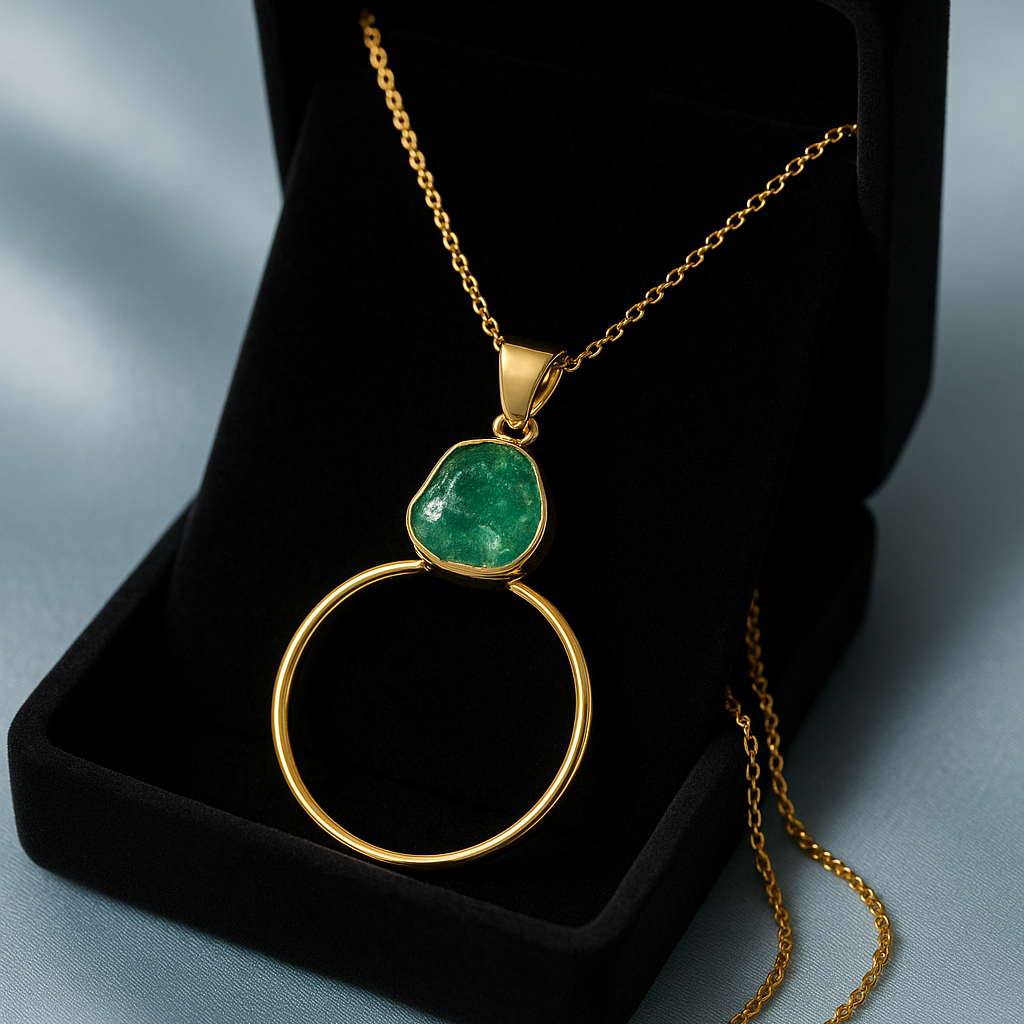 Circle of Grace | 18KT Gold plated pendant with chain