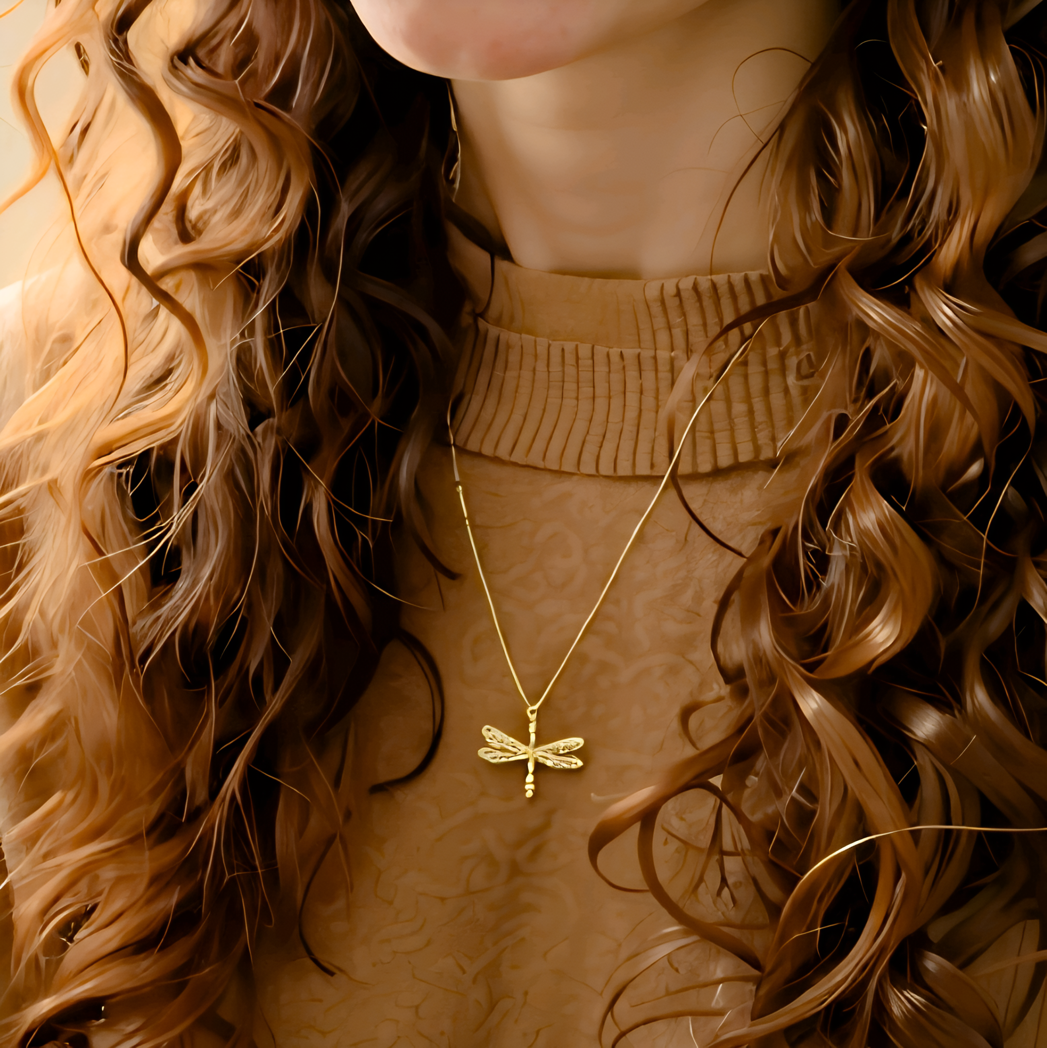 Dragonfly Pendant | Anti Tarnish