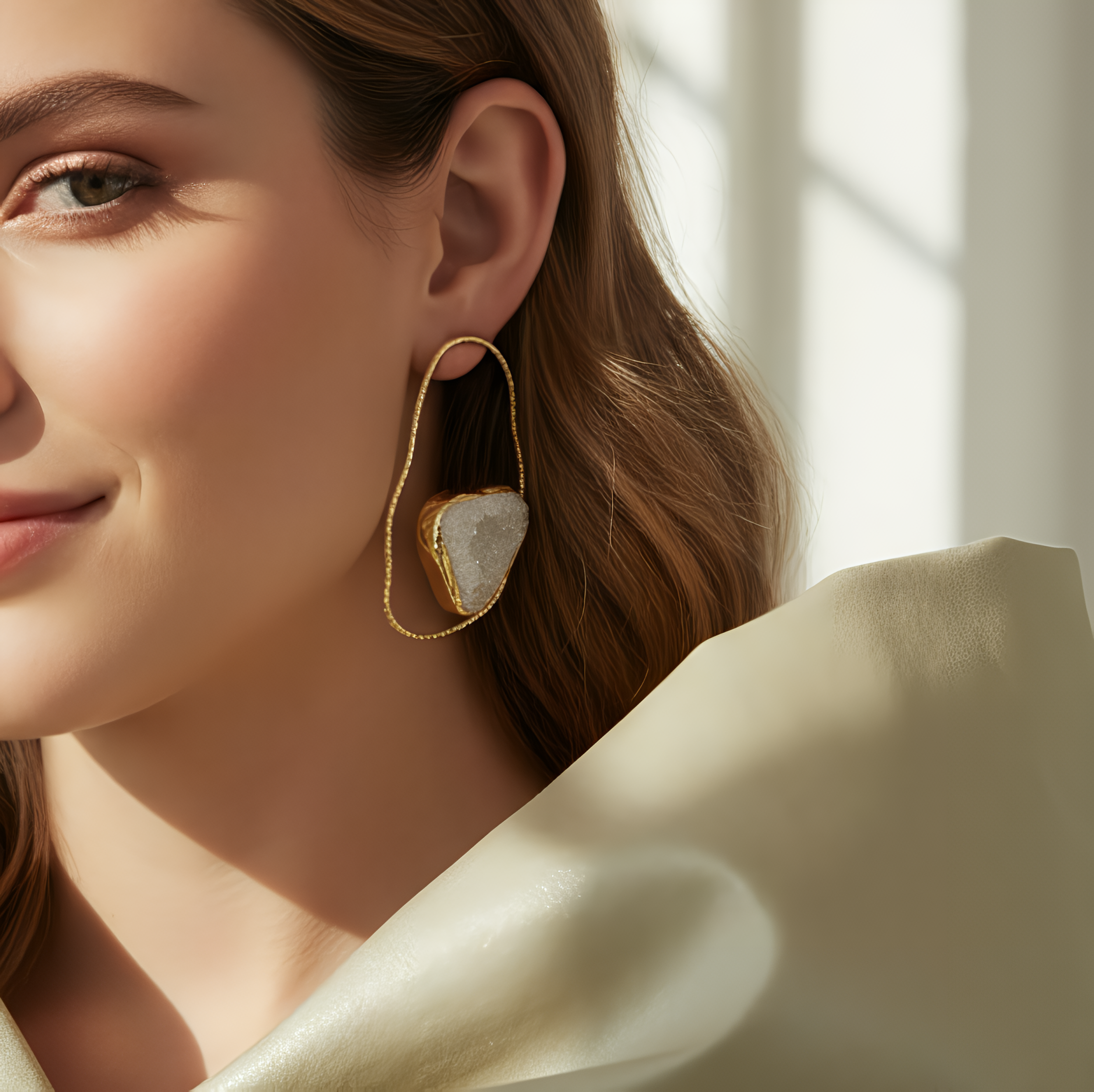 Aurelia Drop | 18 KT Gold plated earrings