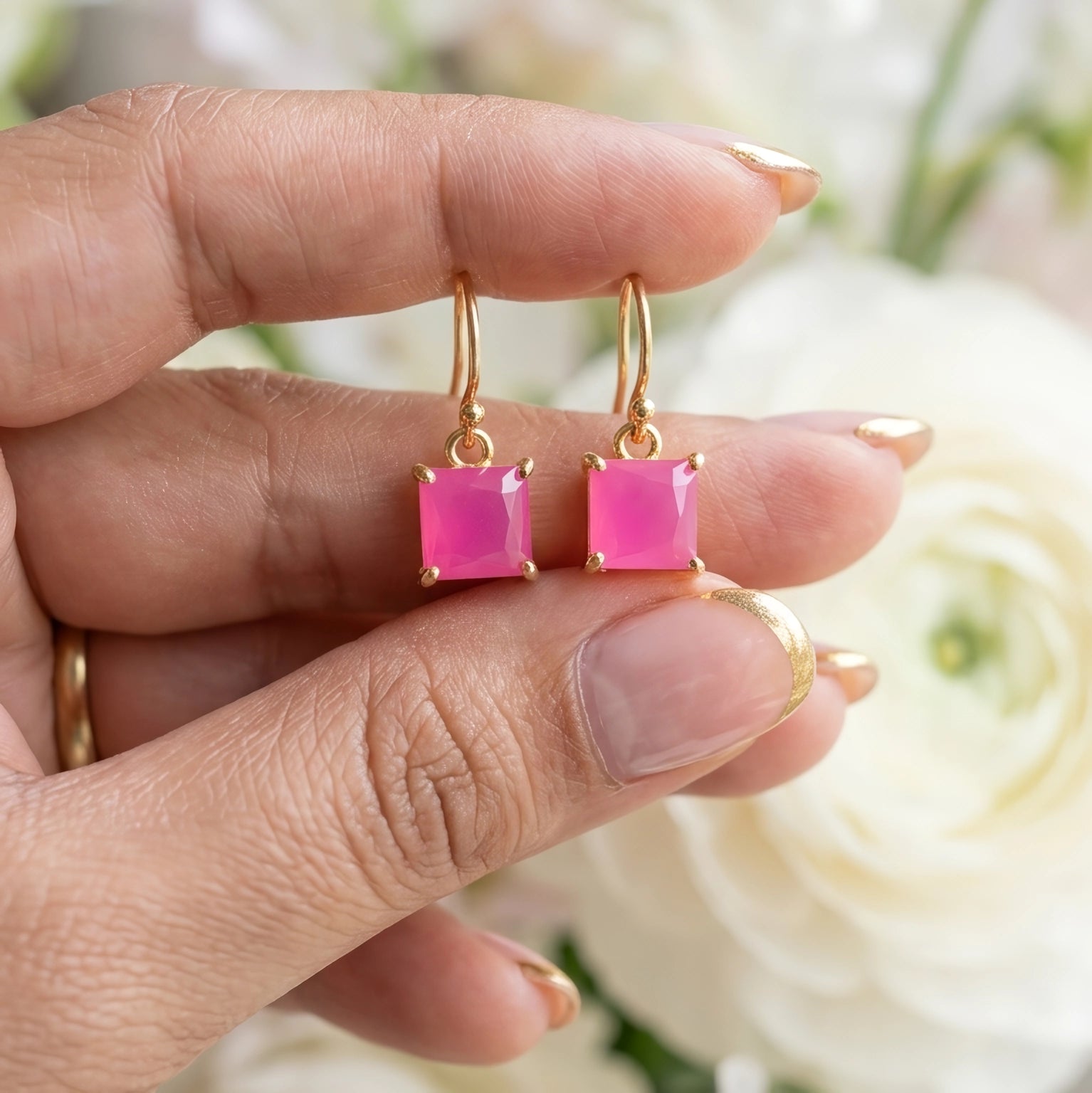 Gulabi Grace | 18KT Gold Plated Earrings