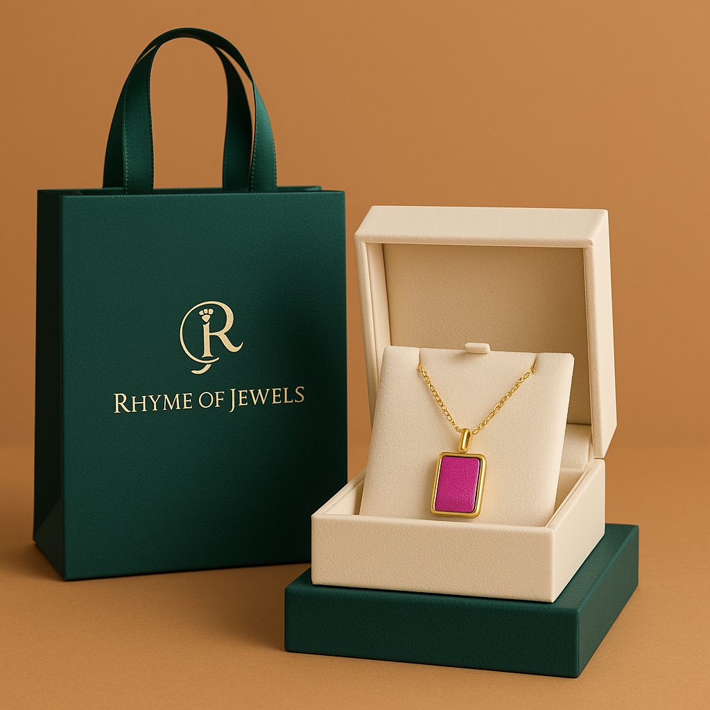 Rose Whisper | 18 KT Gold plated pendant