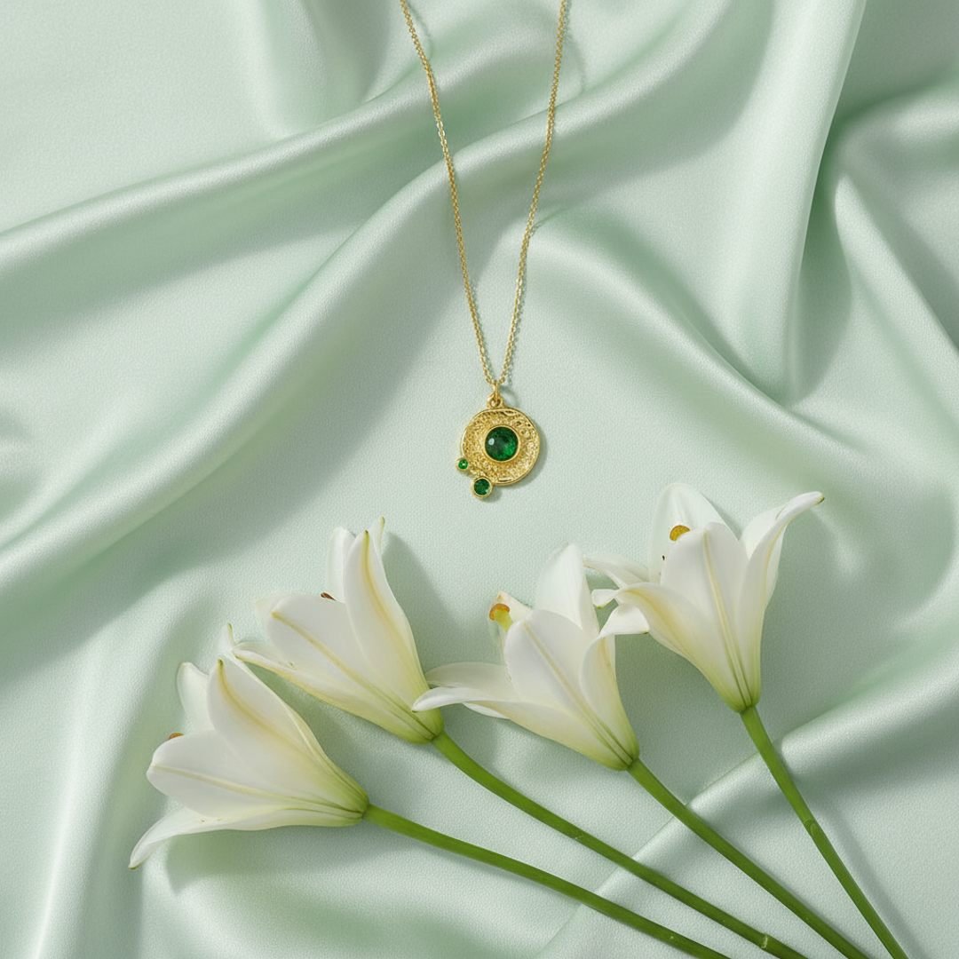 Luxe in Layers | 18KT Gold plated pendant with chain