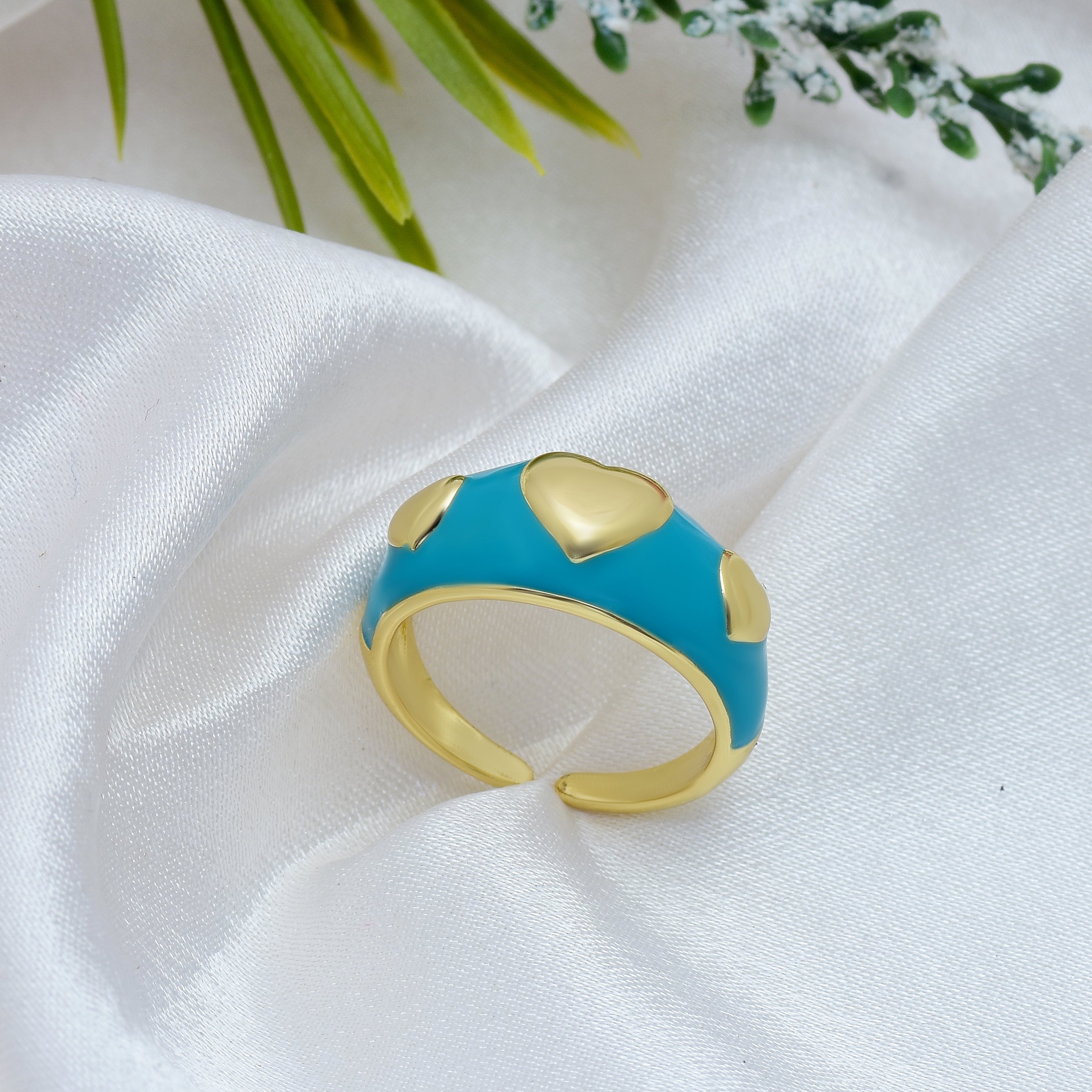 Enamel Frenzy Ring | Anti Tarnish