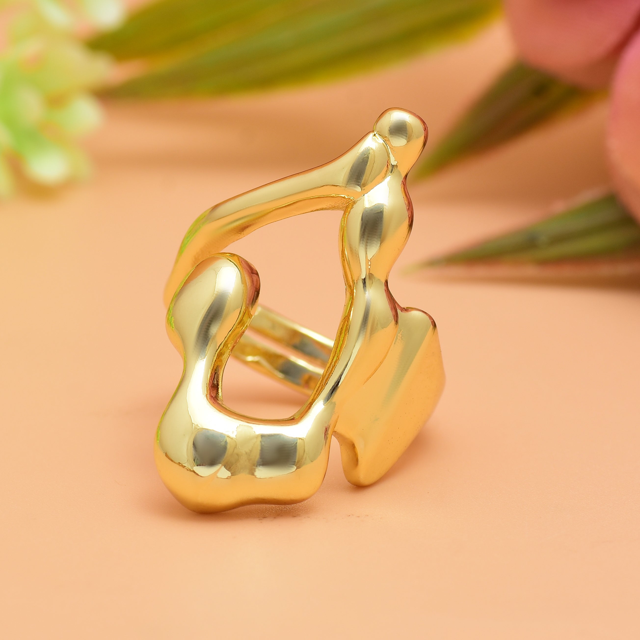 Sculptural Ring |Anti Tarnish