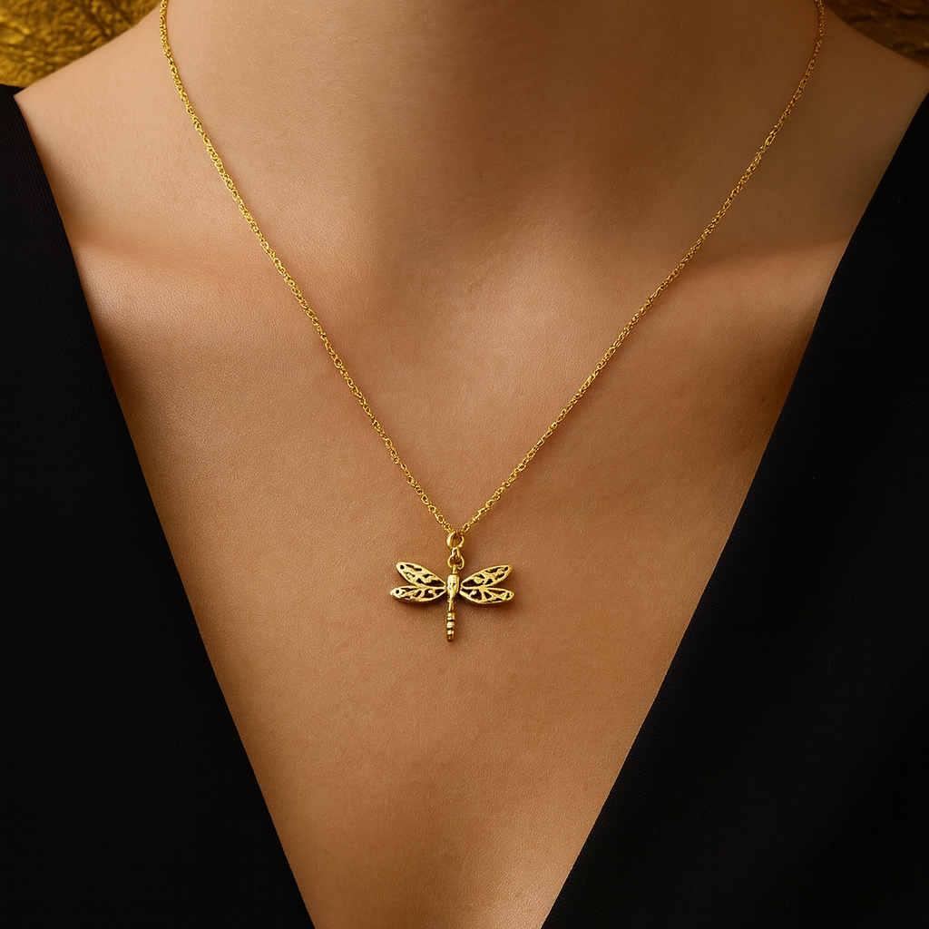 Dragonfly Pendant | Anti Tarnish