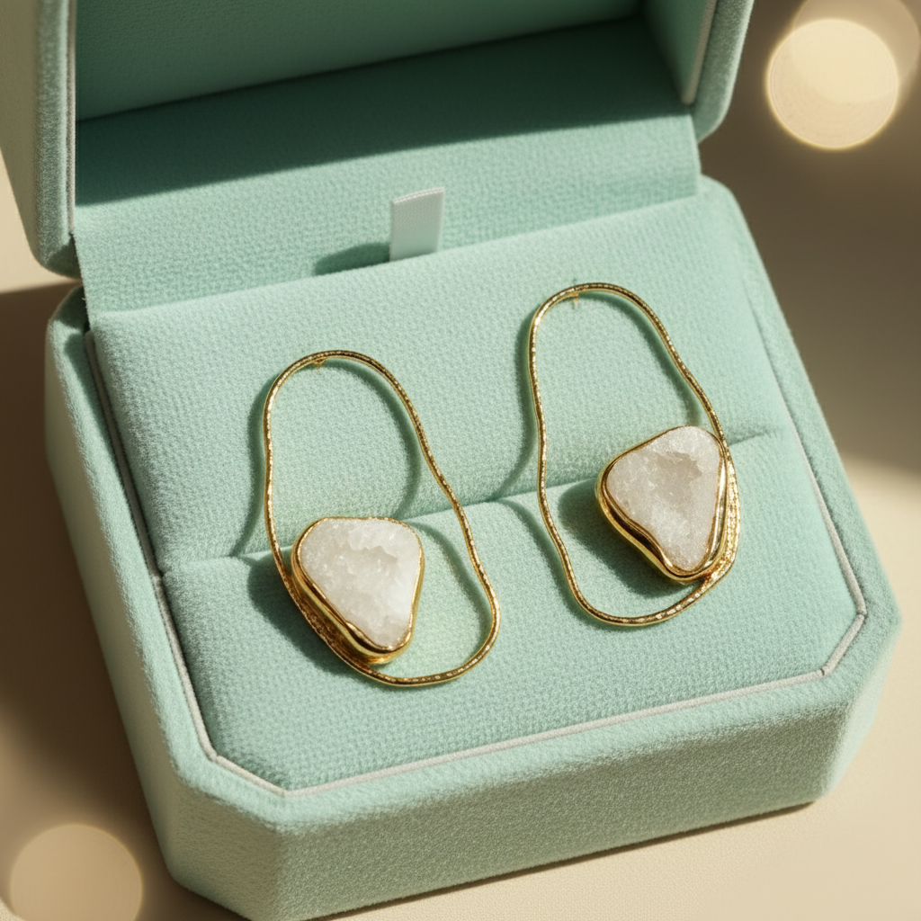 Aurelia Drop | 18 KT Gold plated earrings
