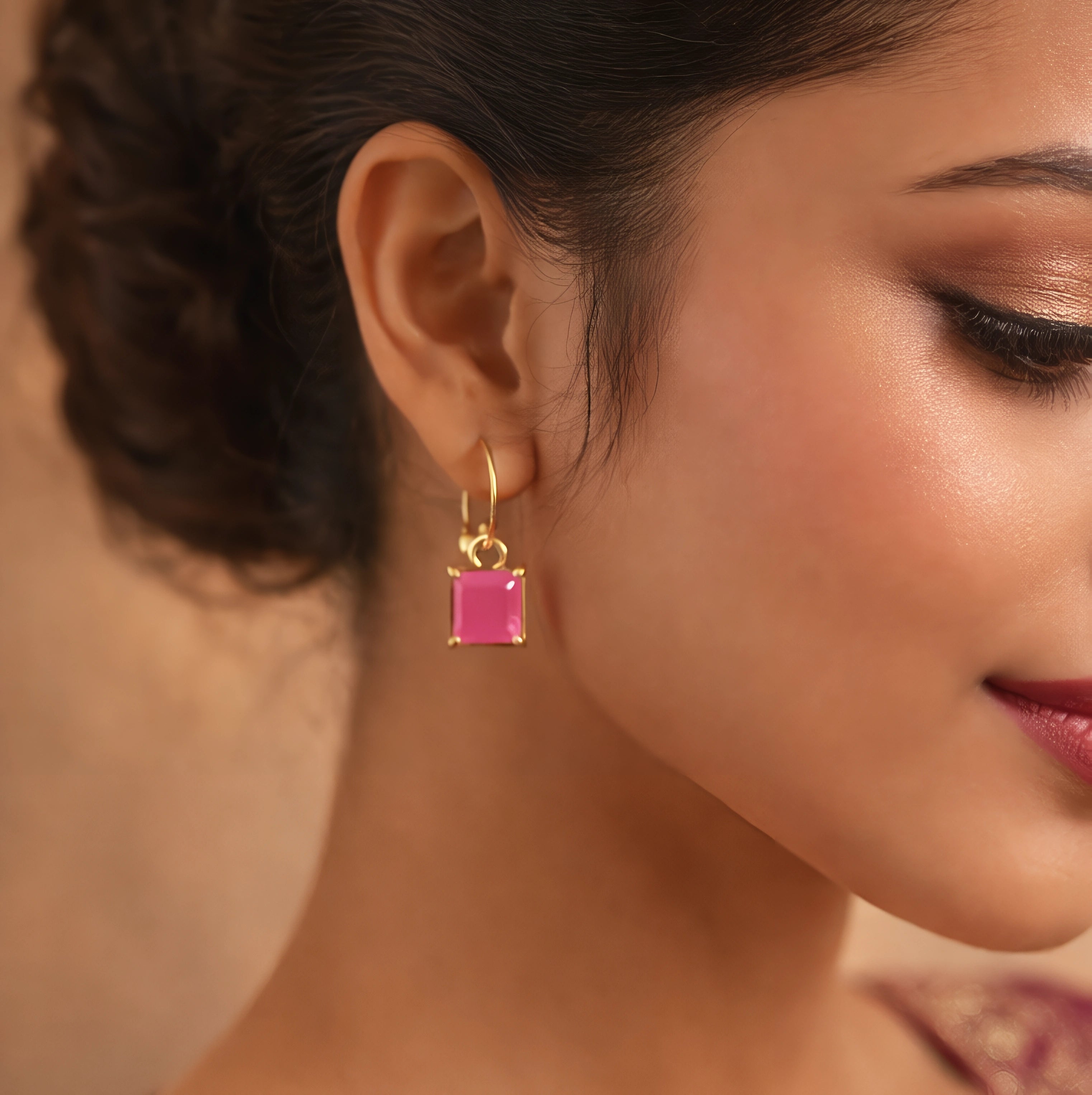 Gulabi Grace | 18KT Gold Plated Earrings